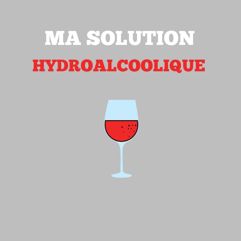 Ma solution hydroalcoolique vin