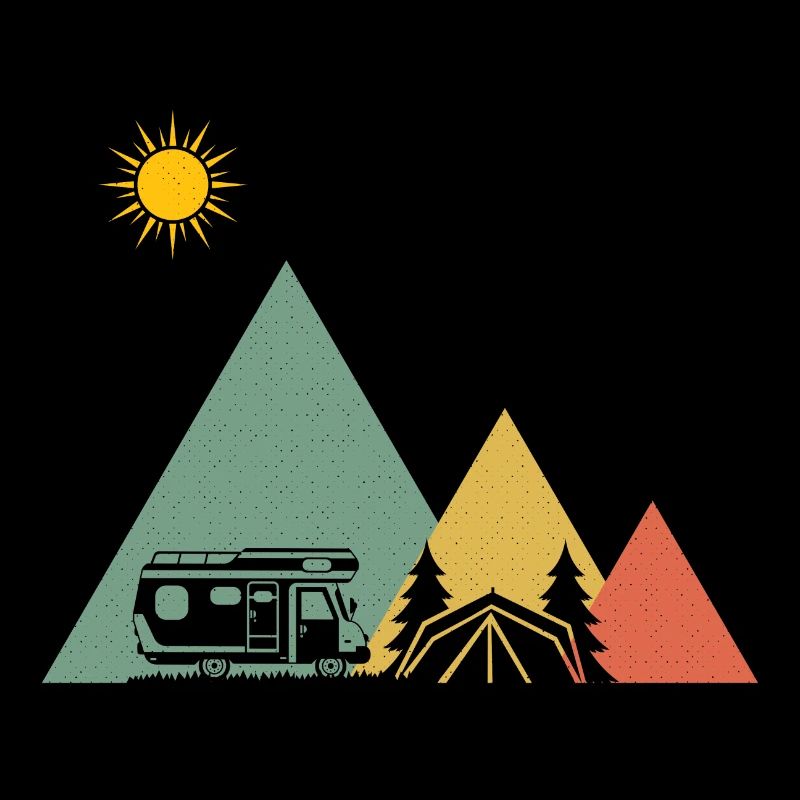 Camper Camping Campen Berge