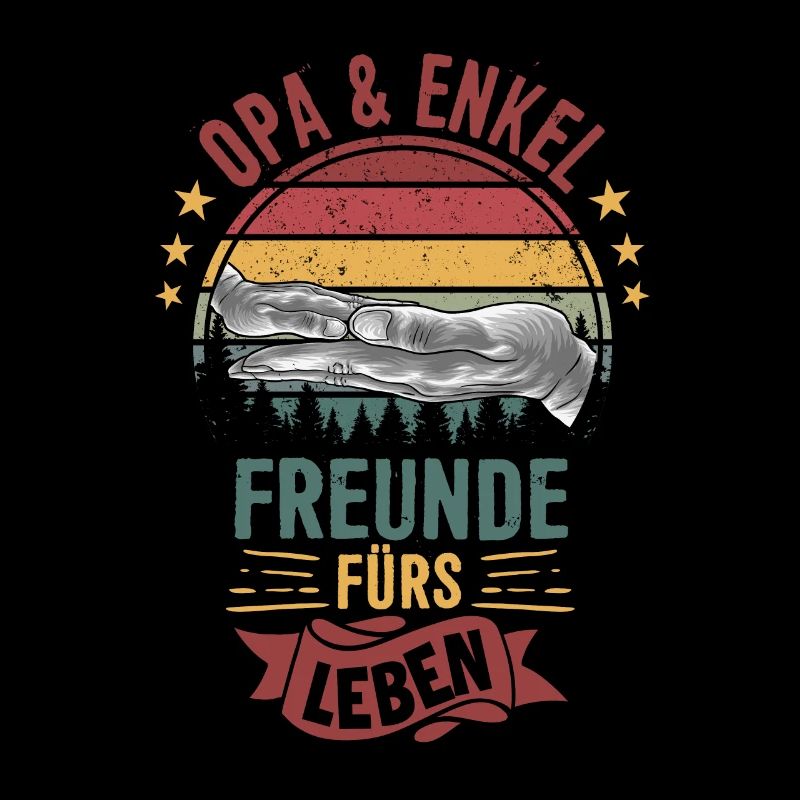 Opa und Enkel Freunde fürs Leben