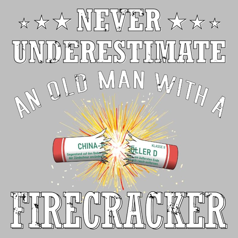 Old Man Firecracker Pyro