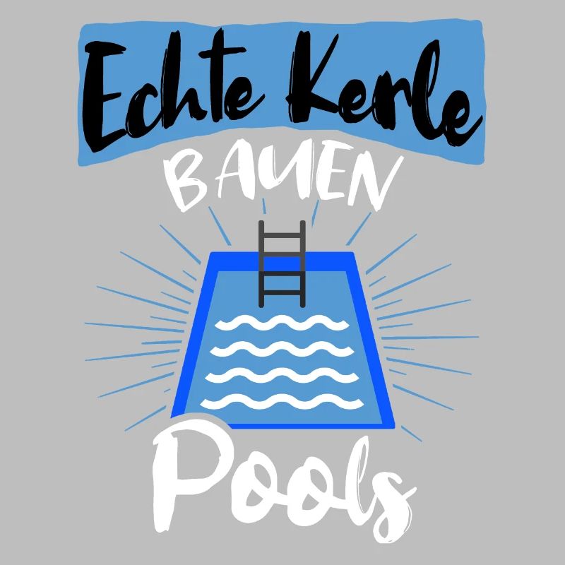 Pool Sprüche Poolbauer Poolbecken Gartenpool
