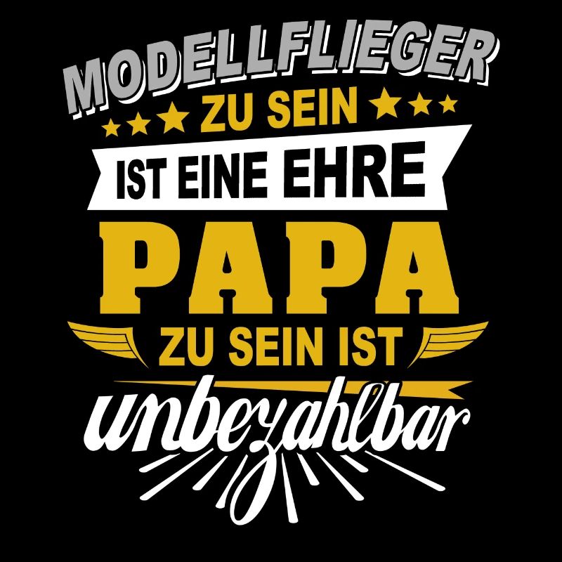 Modellflieger Papa Modellflug Modellfliegen