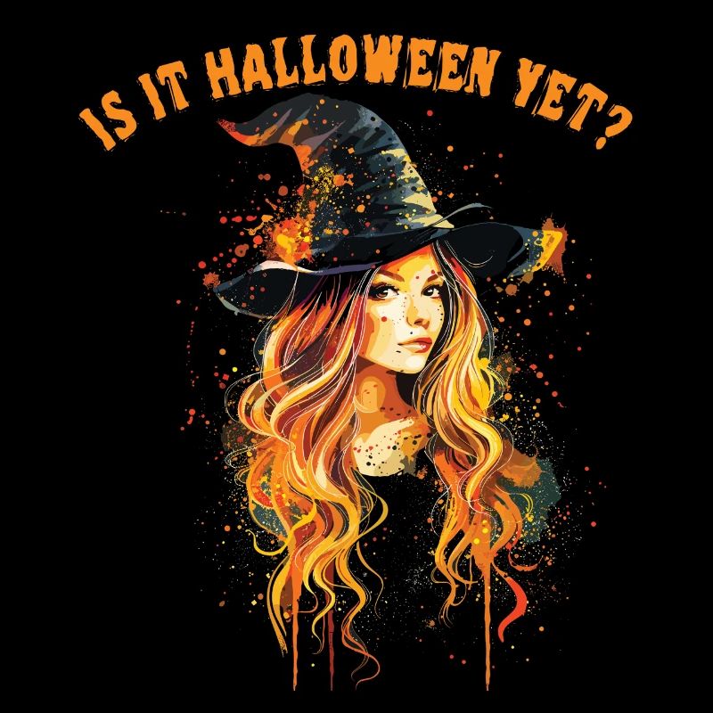 Effrayant Pin-up Sorcière Halloween