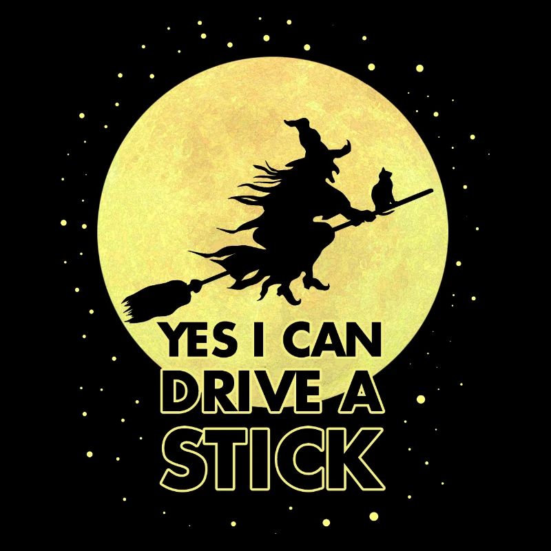 Hexe Halloween Hexenbesen Ehefrau Frau Geschenk