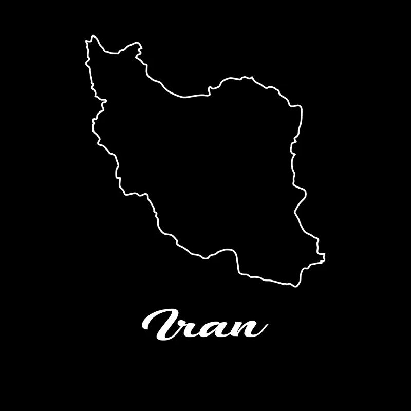 Iran map map