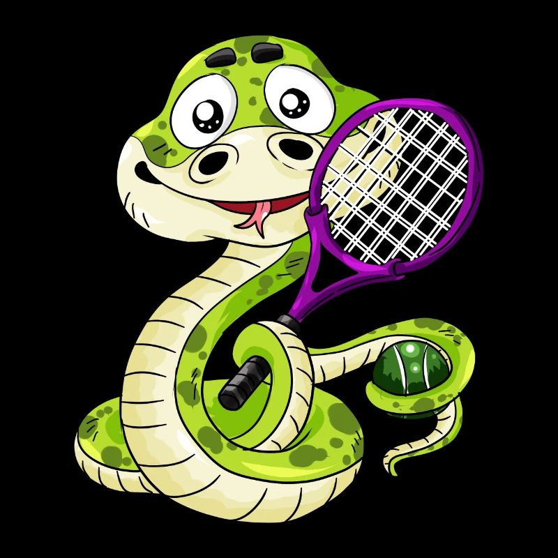 Tennis Queue Raquette Viper Bande dessinée