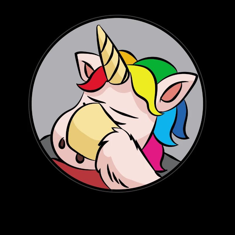 Licorne FACEPALM Meme Nerd