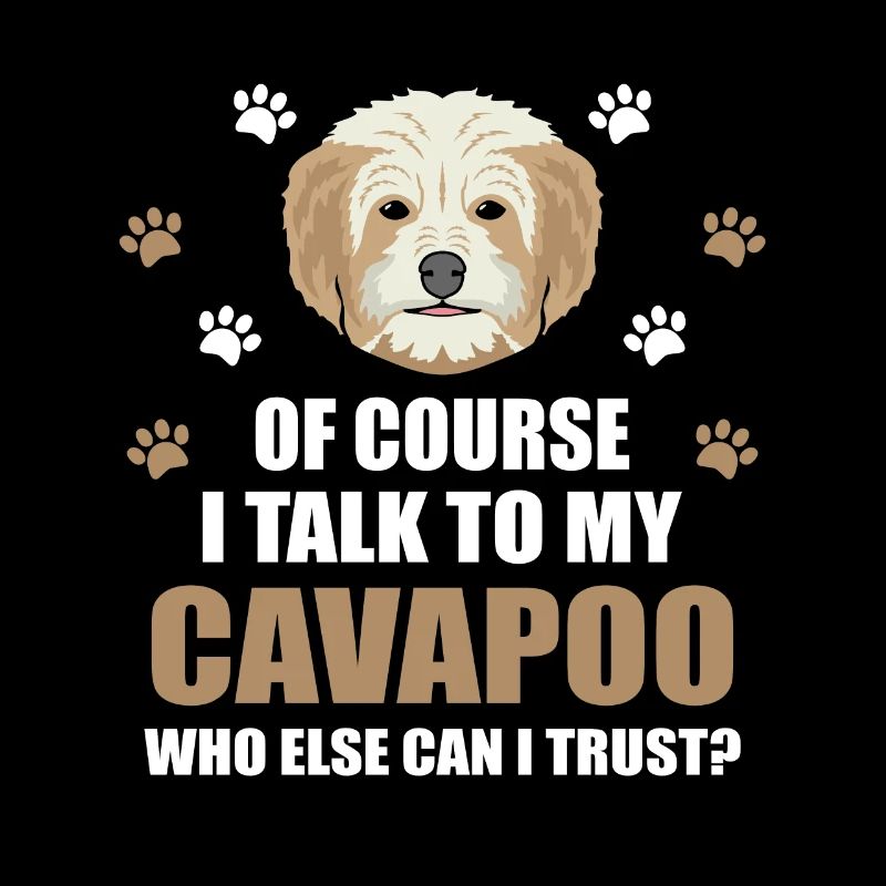 Idée de cadeau de chemise de race de chien Cavapoo