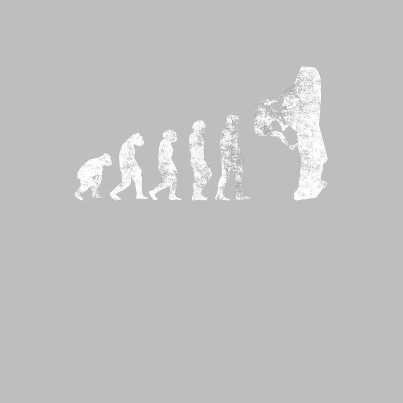 Human Evolution Bouldersport Kletterer bouldern