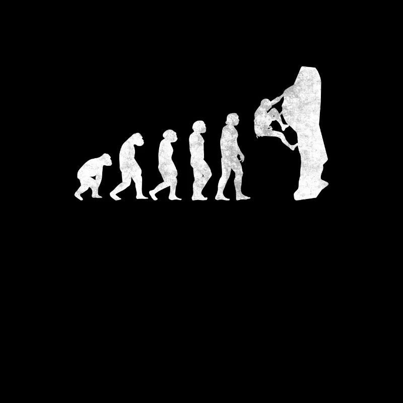 Human Evolution Bouldersport Kletterer bouldern