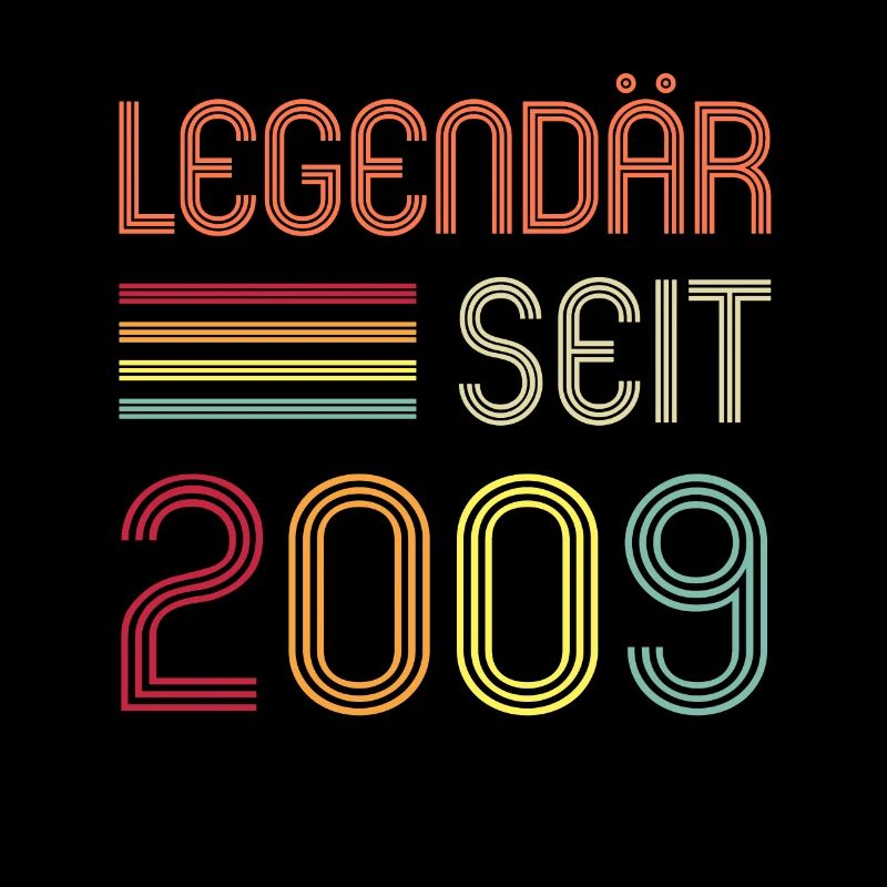 13ter Geburtstag Legendär Seit 2009 Geschenk