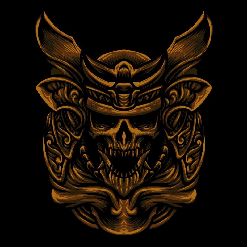 Skelett Pharao I Skull Anubis