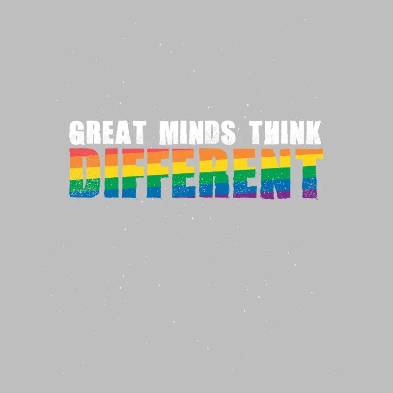 Great minds think different