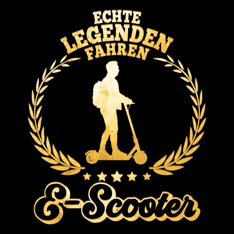 Echte Legenden fahren E-Scooter Eroller EScooter