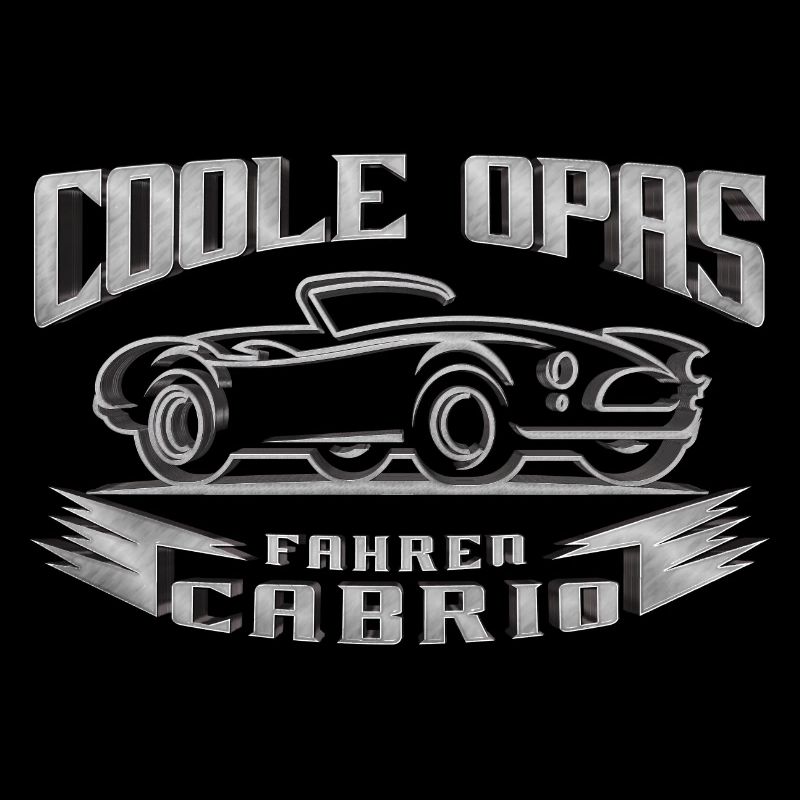 Coole Opas Cabrio