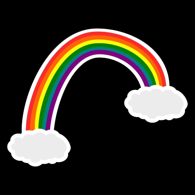 Nuages arc-en-ciel