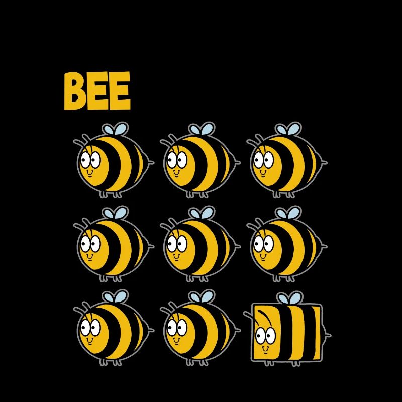 Bee Different Bienen Biene Imker Honig individuell