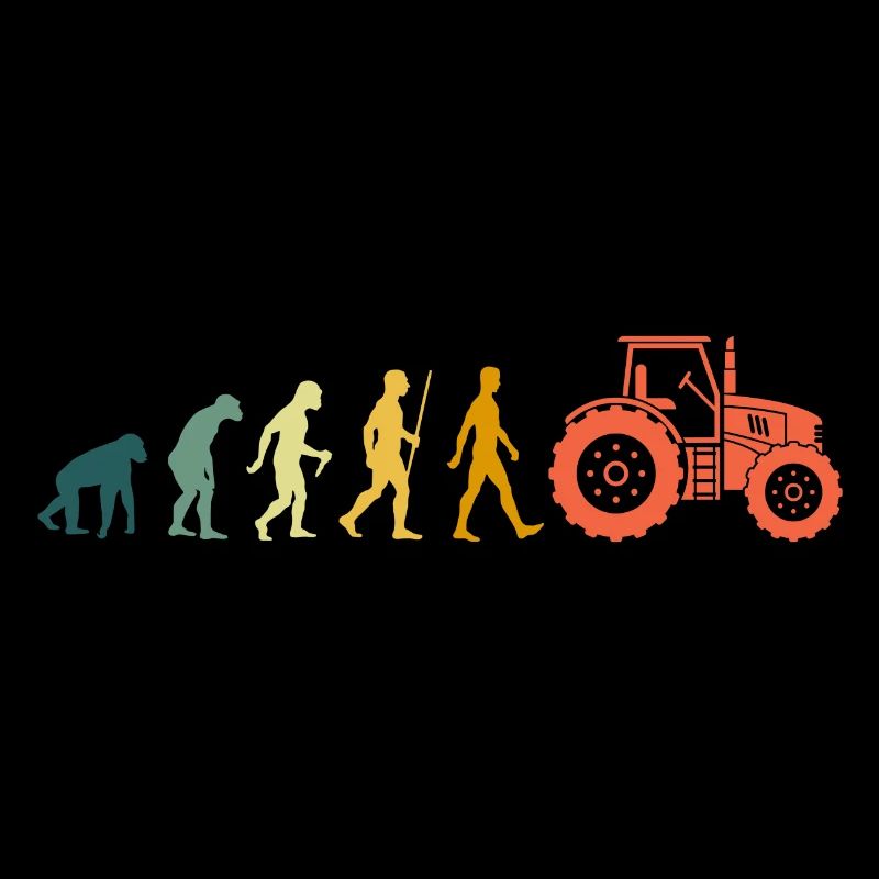 Landwirt Bauer Evolution Retro