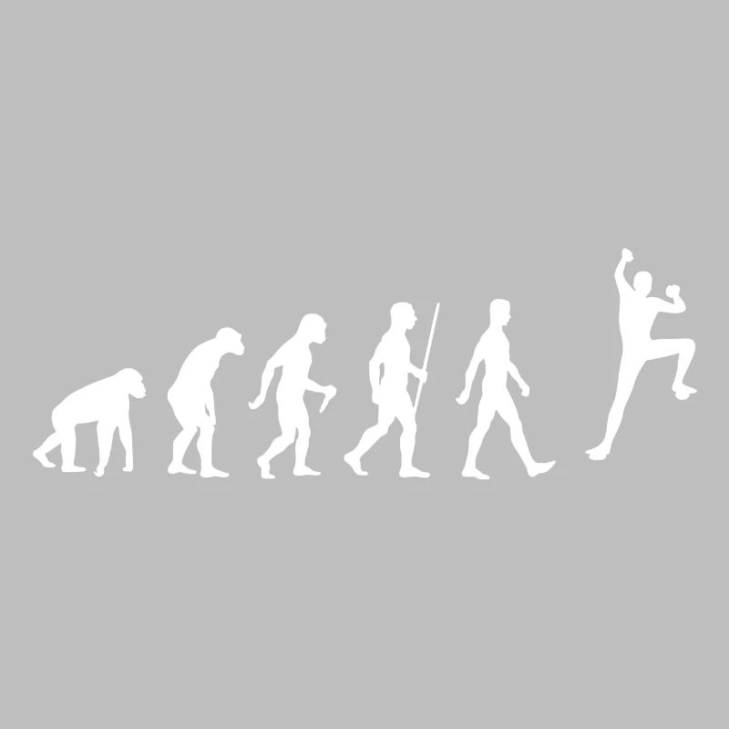 Klettern Evolution Bouldern Kletterer