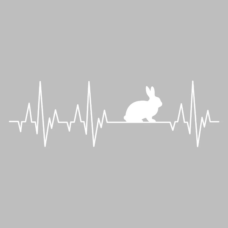 Bunny heartbeat rabbit