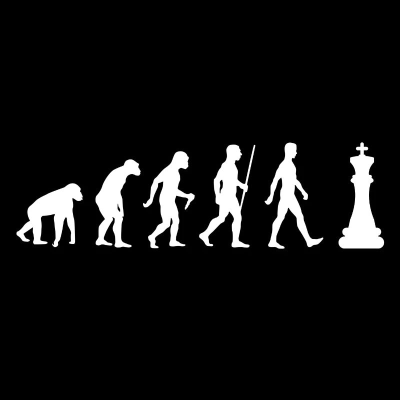 Schach Evolution Schachbrett