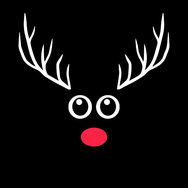 Rudolph das Rentier des Weihnachtsmannes