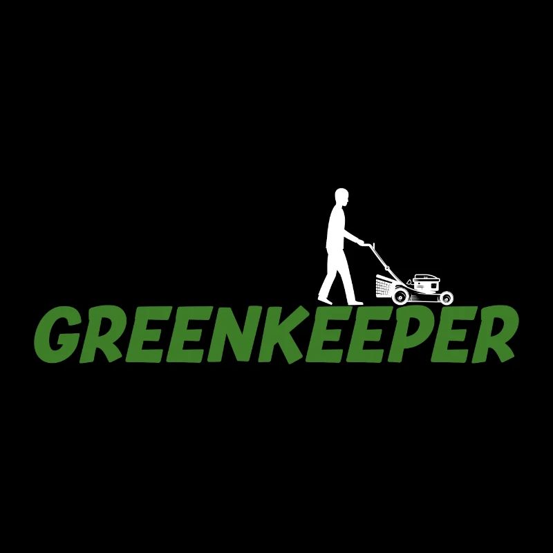 Greenkeeper Lawn Mower Gardener Gift Idea