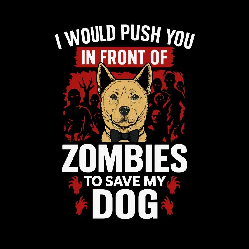 Ich würde dich vor Zombies retten – Hundeliebe