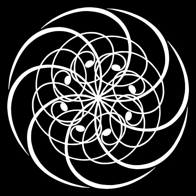 Mandala Vector Géométrique