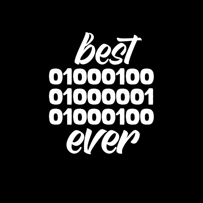 Binary Father Code Computer Cadeau de fête des pères