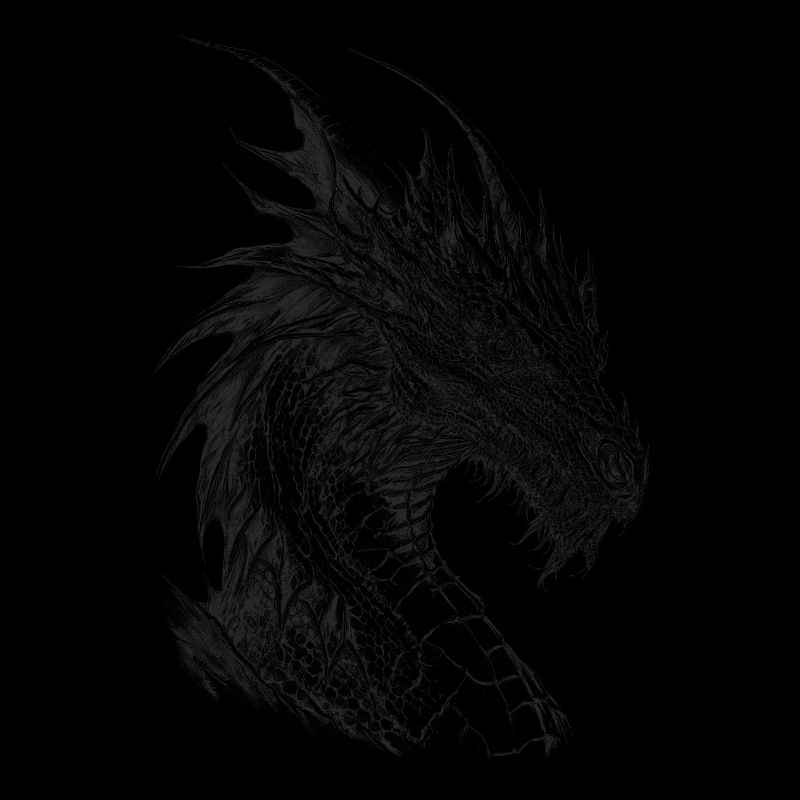 Mythical dragon. A legend in .