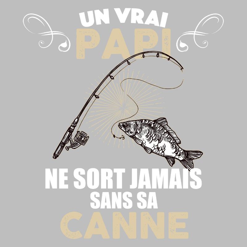 Papi canne à pêche