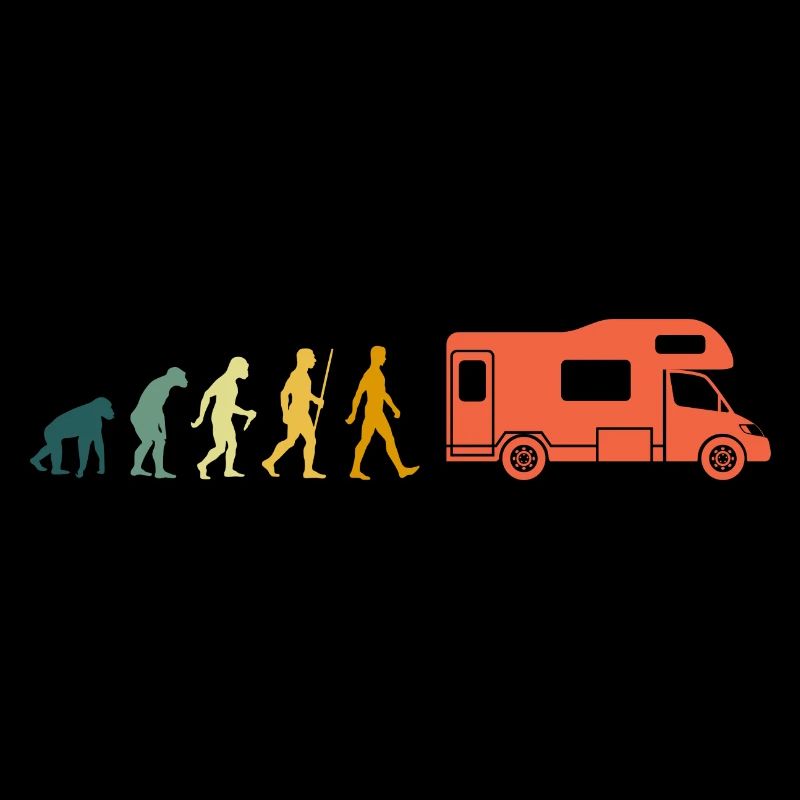 RV Evolution Camper Campingwagen Retro