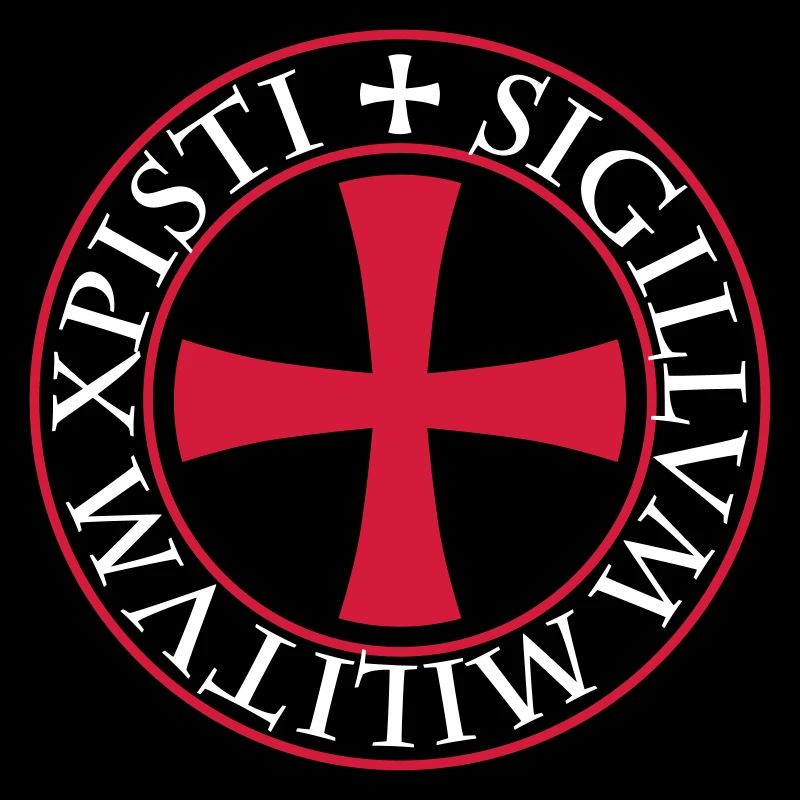 27 Tempelritter Templer Kreuz Spruch Mittelalter