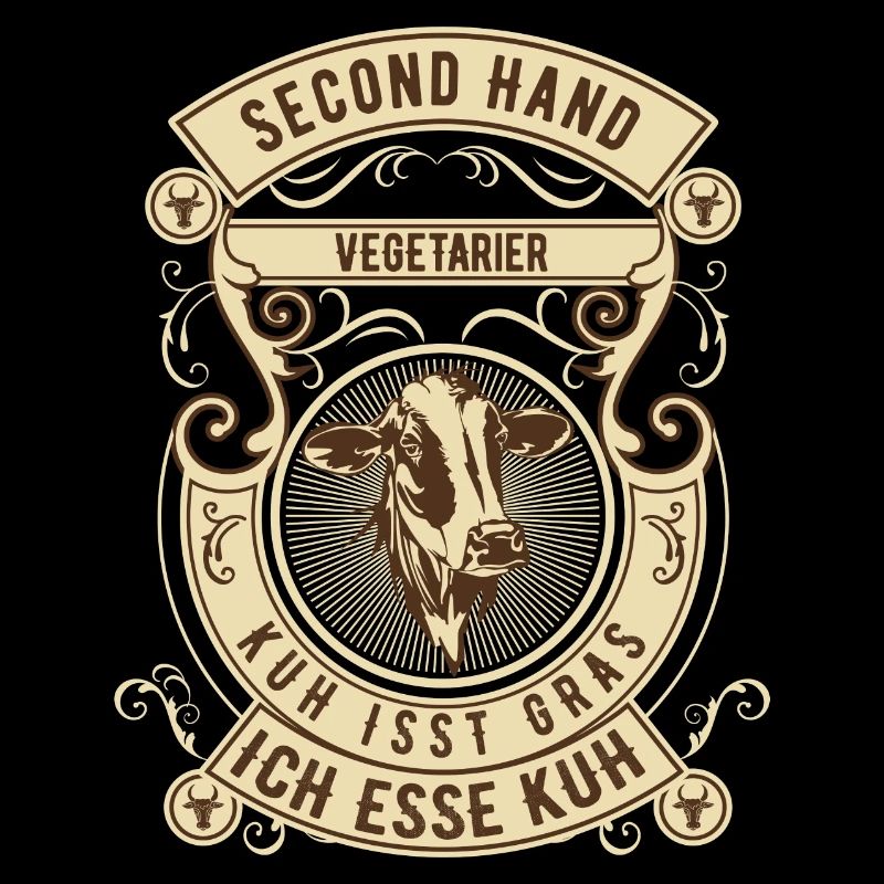 Second Hand Vegetarier - Kuh