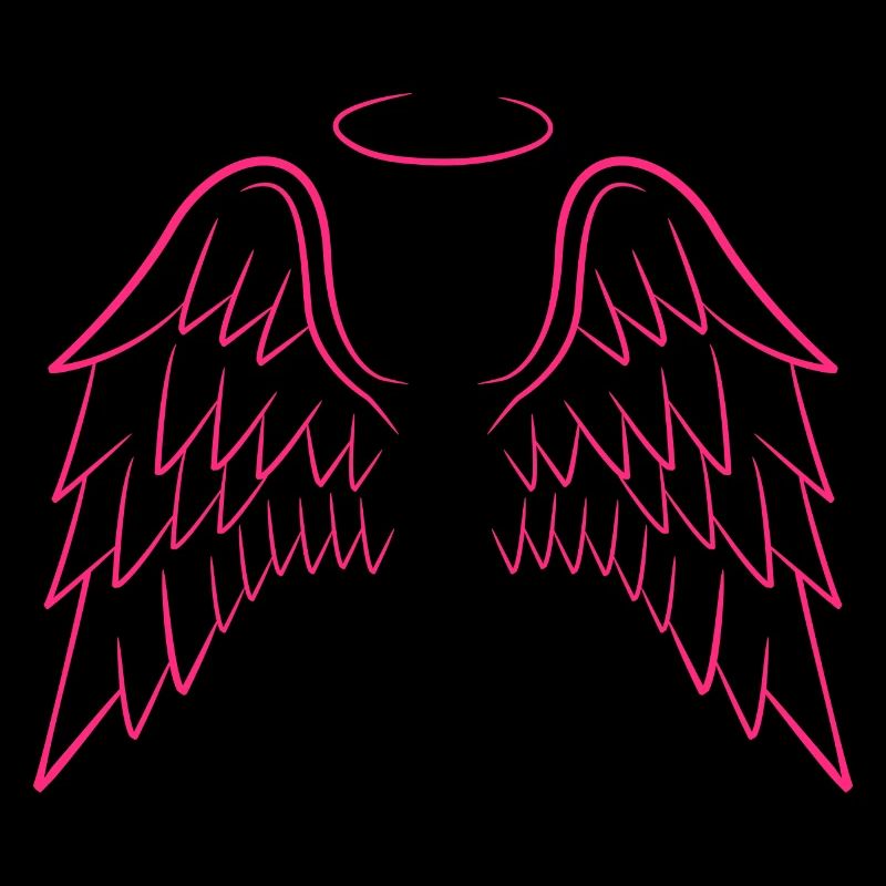 Ailes d'ange en rose