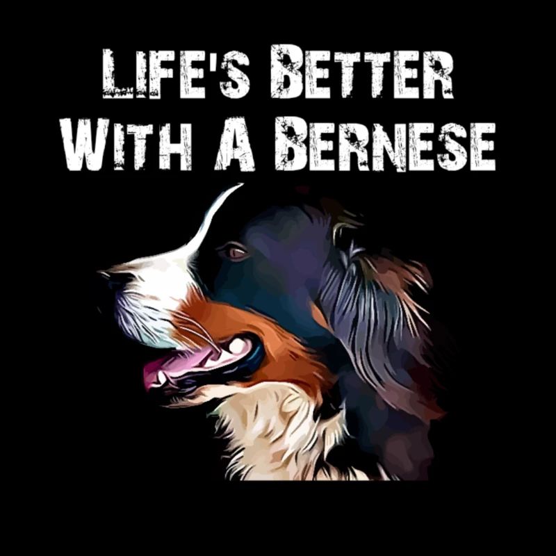 Mit einem Berner Sennenhund ist das Leben besser