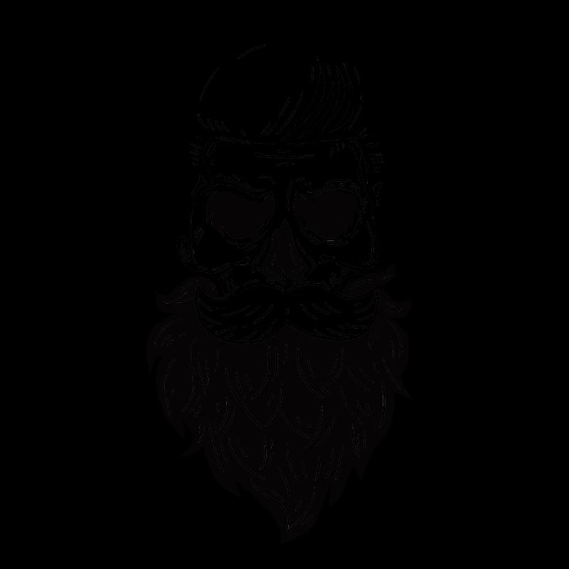 Bearded Skull Skull Skeleton