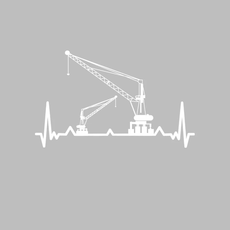 Crane Cranes Construction Site Crane Operator Vehicle Gift