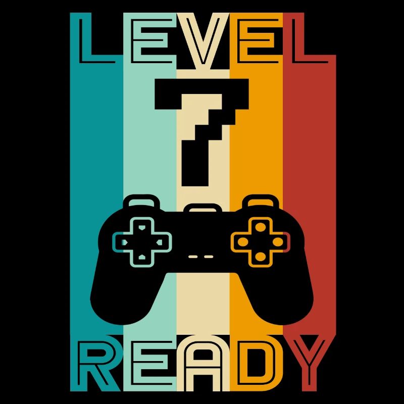 7th Birthday and 7th Anniversary Gaming Design