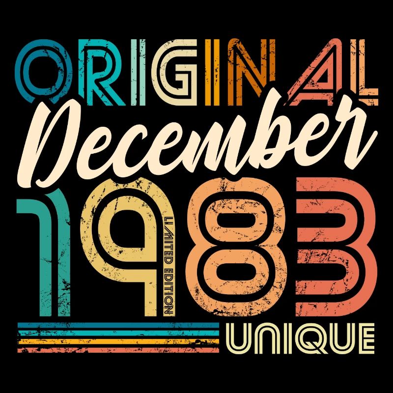 Millésime Décembre 1983 Édition Limitée Unique