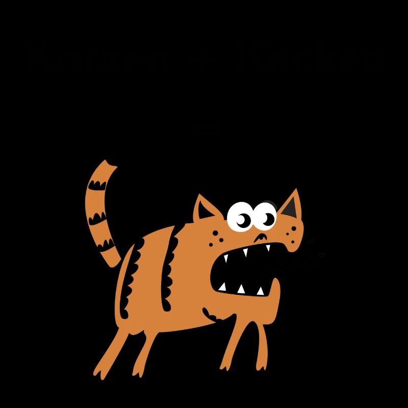 Kotzen + = chats Merde. Idée de cadeau drôle
