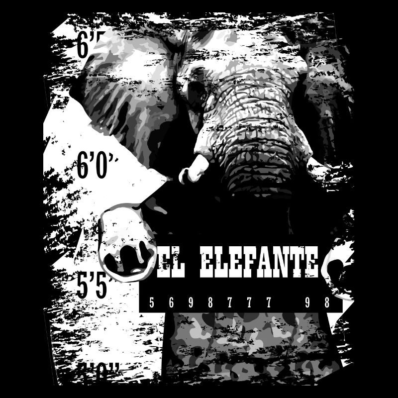 Elephant mammal elephant gift