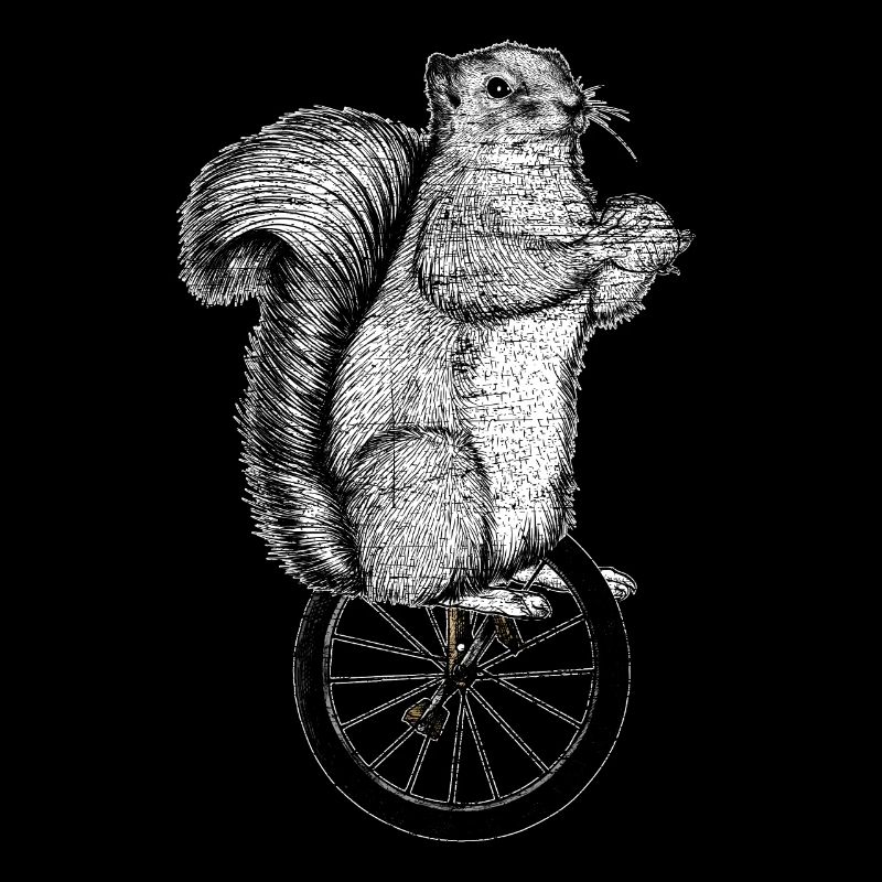 Monocycle écureuil
