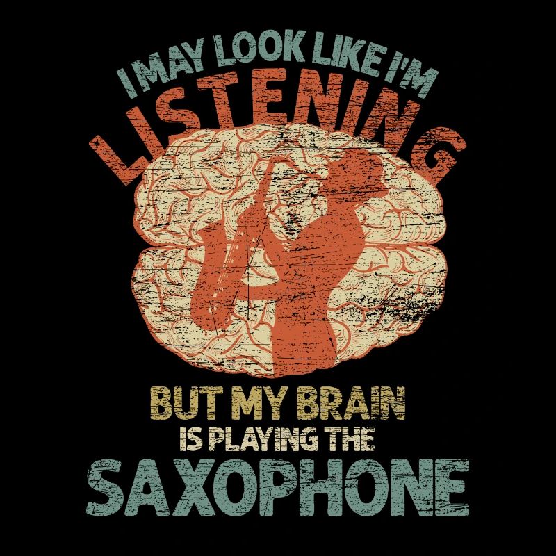 Saxophon Kopf