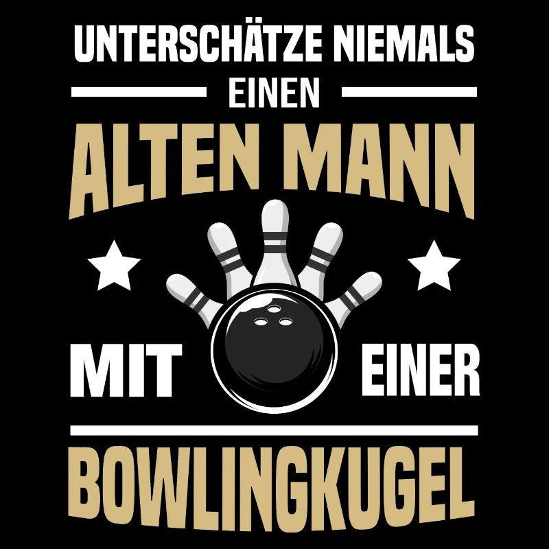 Bowling Alter Mann