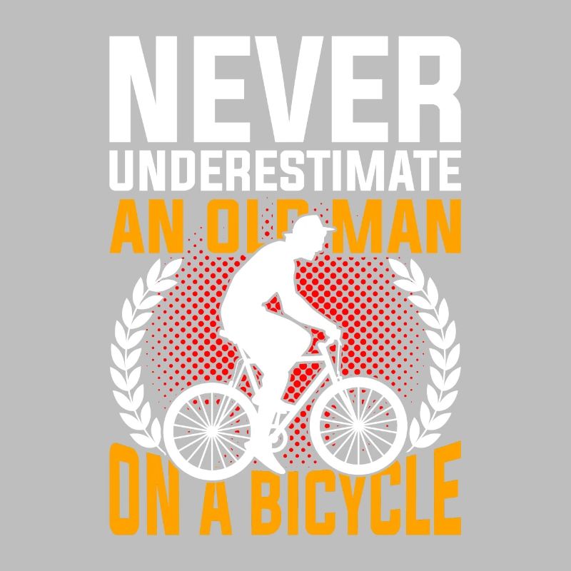 Bicycle old man
