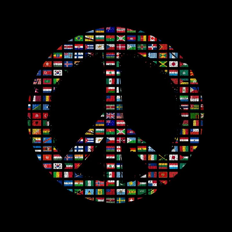 Peacezeichen 70er Jahre