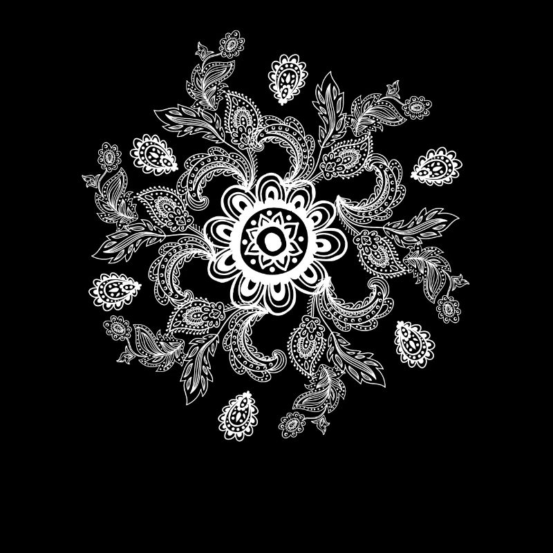 Symbole psychédélique Goa Psytrance psychédélique