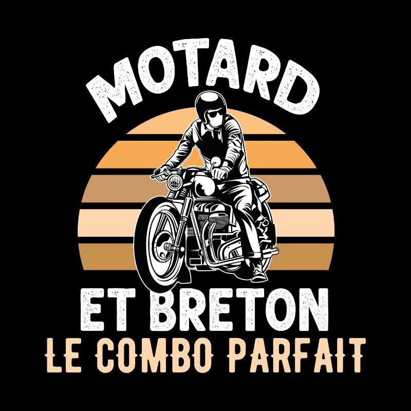 Motard et breton